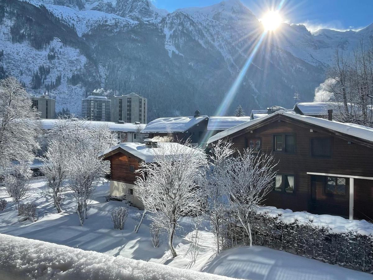 Apartament Z Widokiem Na Mt Blanc Apartamento Chamonix Mont Blanc Exterior foto
