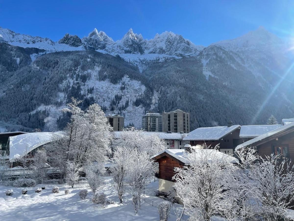 Apartament Z Widokiem Na Mt Blanc Apartamento Chamonix Mont Blanc Exterior foto